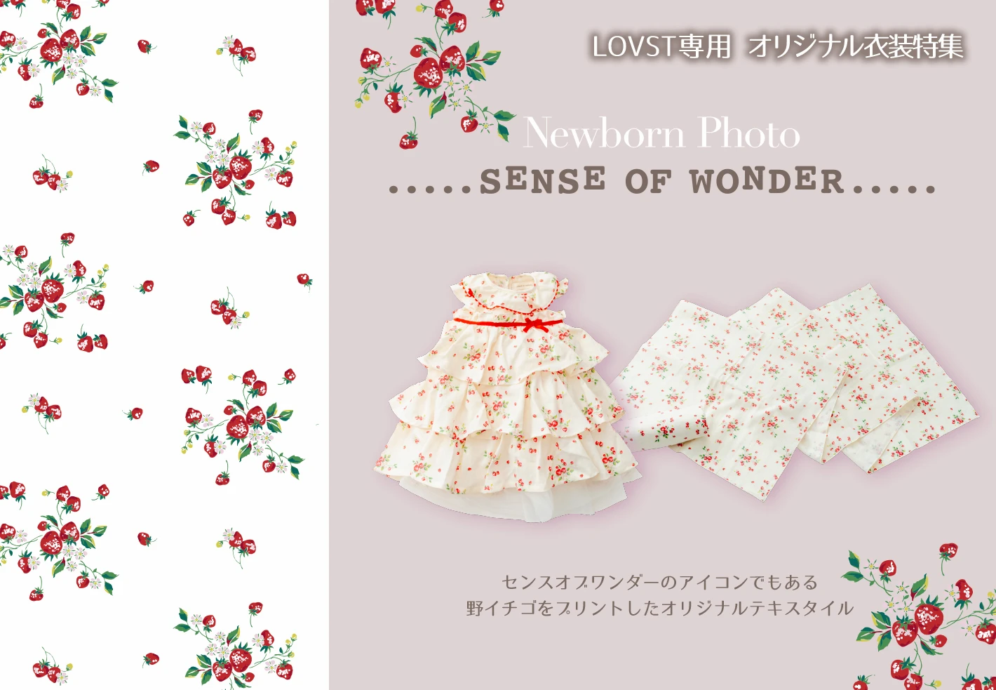 ニューボーンフォト出張撮影限定】SENSE OF WONDER(センス オブ 