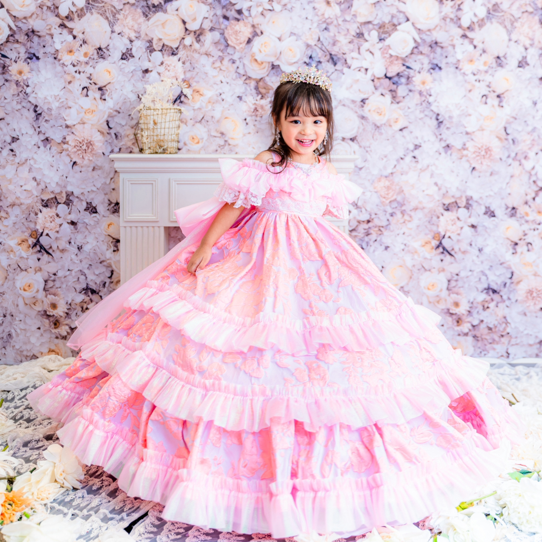 日本初の メゾピアノ 日本製ドレス 3歳 4歳 七五三撮影 フォーマル
