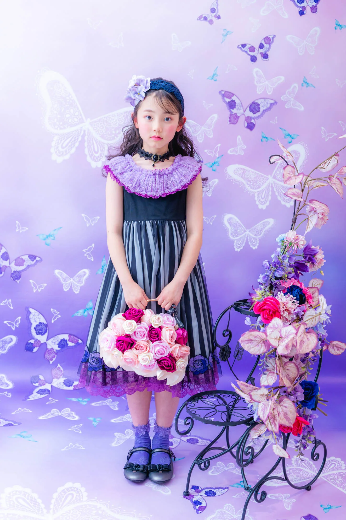 ヨコハマ店限定＞ANNA SUI miniヴィクトリアンローズ/クラシカルモダン 