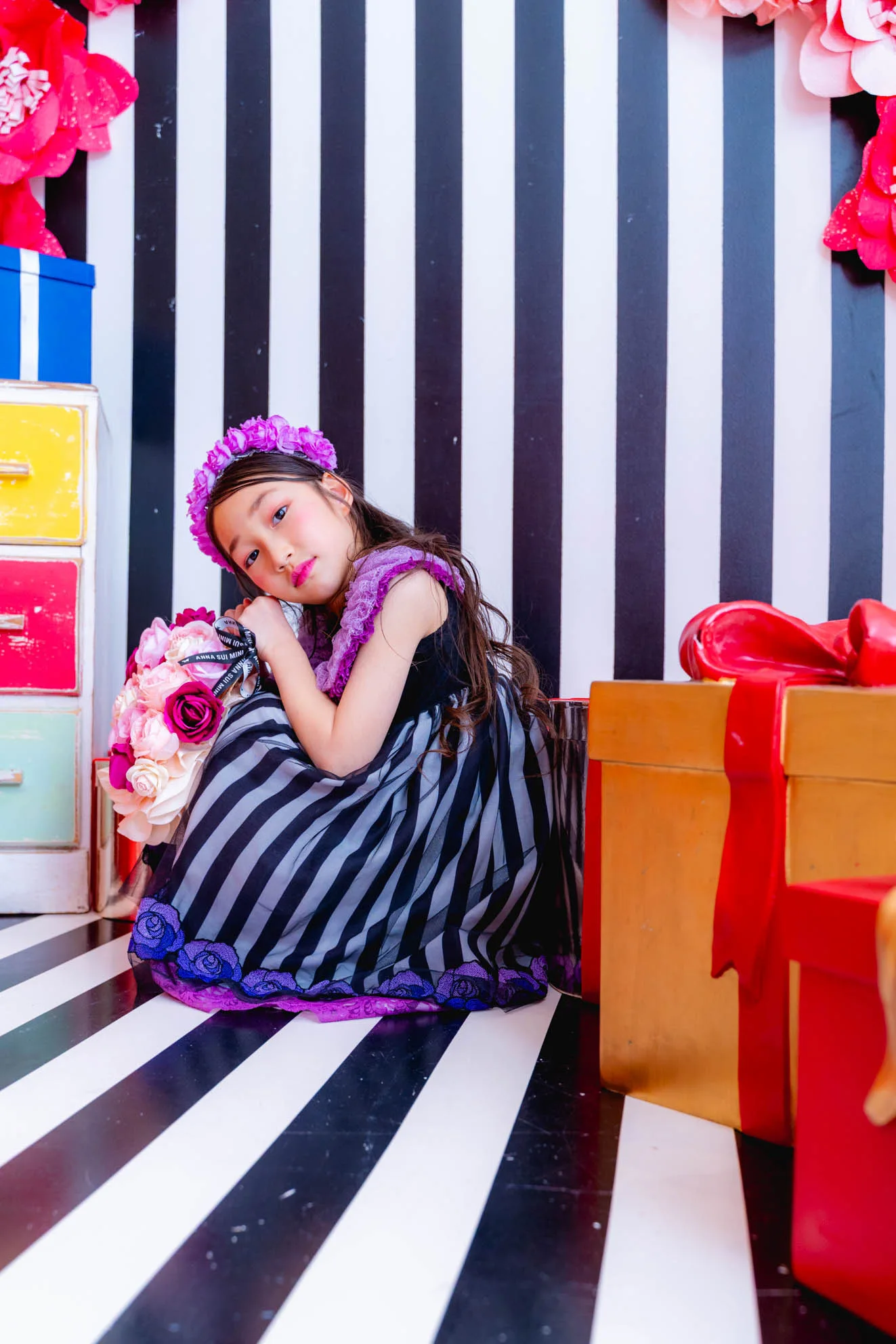 ヨコハマ店限定＞ANNA SUI miniヴィクトリアンローズ/クラシカルモダン 