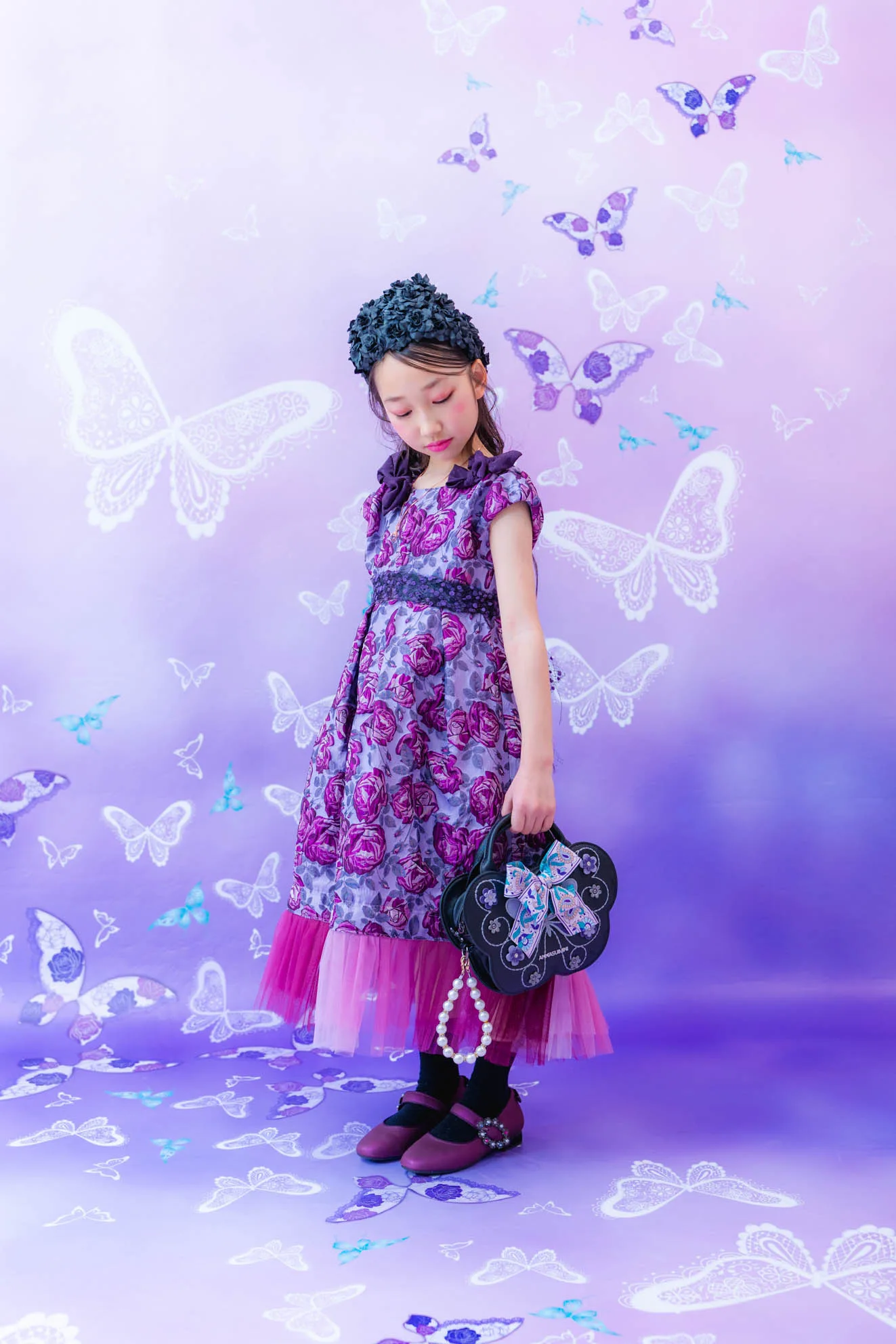 ヨコハマ店限定＞ANNA SUI miniヴィクトリアンローズ/クラシカルモダン 